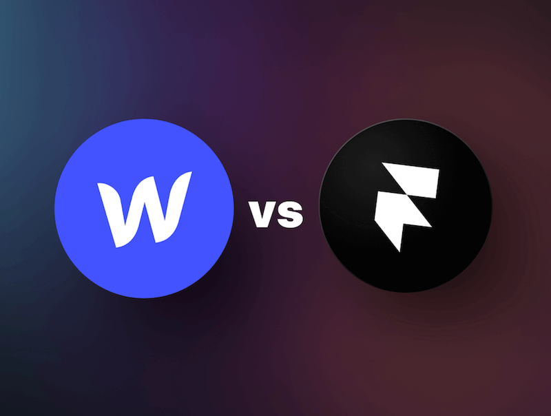 Webflow vs. Framer: a comprehensive comparison
