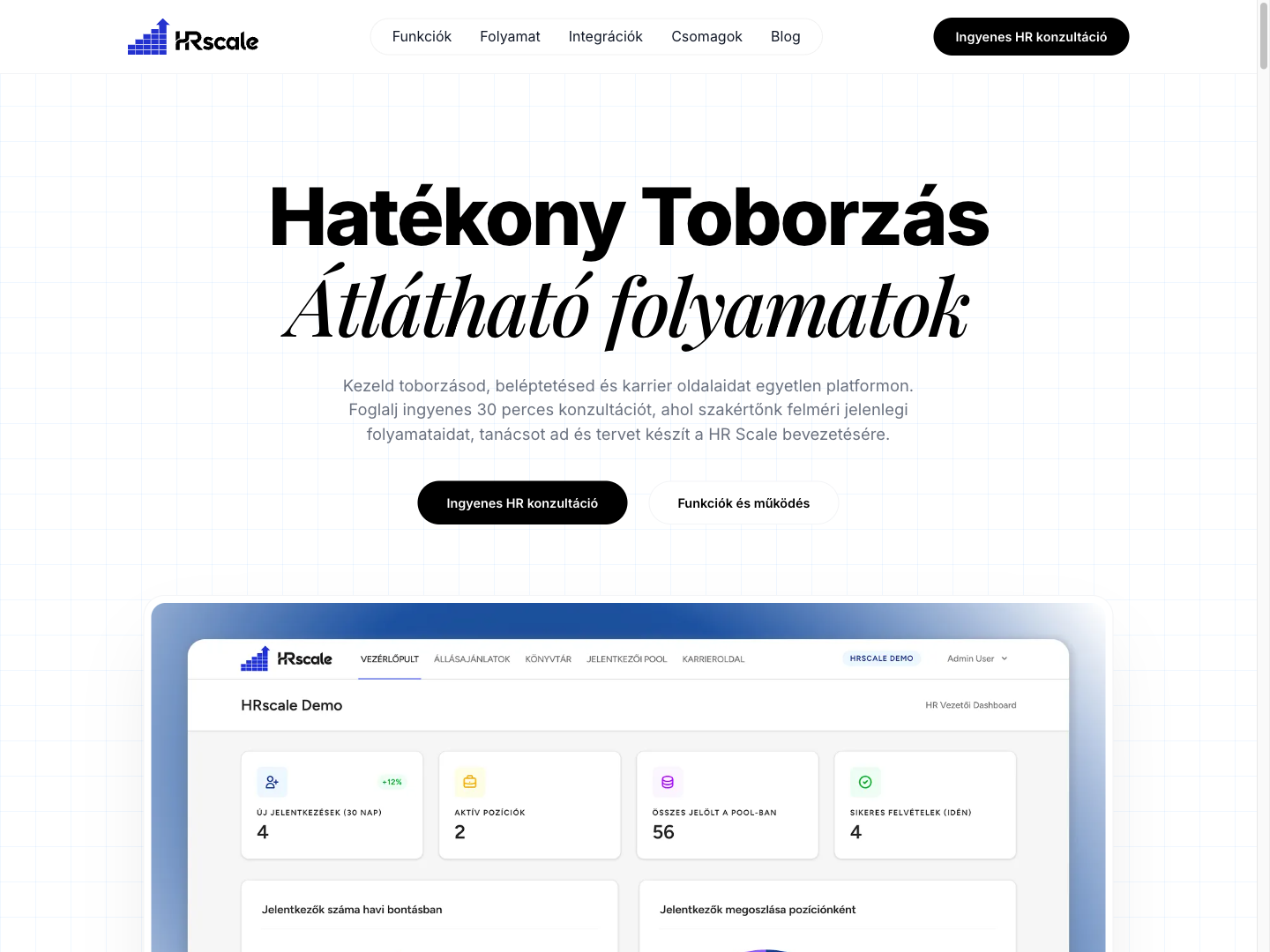 HRscale recruitment platform
