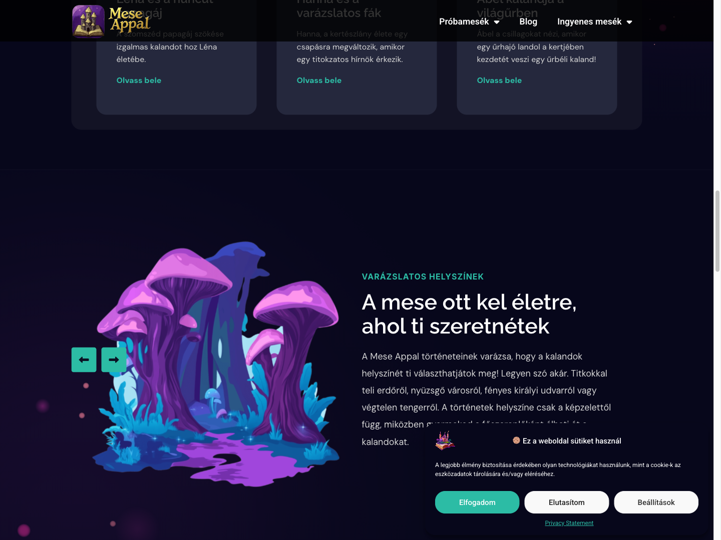 Mese Appal app: unique AI-generated stories and an audio tale library